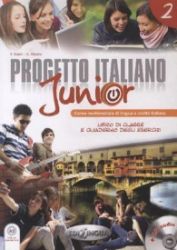 Progetto Italiano Junior 2 Libro di classe e Quaderno degli esercizi + CD Audio + DVD Progetto Italiano Junior 2 Libro di classe e Quaderno degli esercizi + CD Audio + DVD