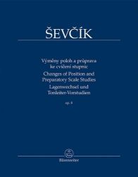 Výměny poloh a průprava ke cvičení stupnic op. 8