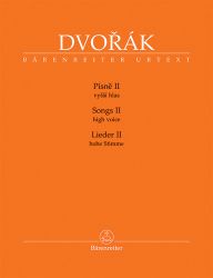 Písně II vyšší hlas - Antonín Dvořák - Divadlo a film Písně II vyšší hlas