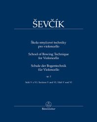 Škola smyčcové techniky pro violoncello/op. 2, sešit V a VI - Otakar Ševčík - Divadlo a film Škola smyčcové techniky pro violoncello/op. 2, sešit V a VI