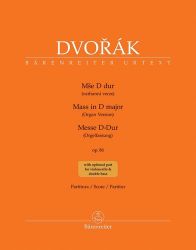 Mše D dur op. 86 - varhanní verze