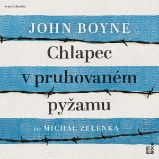 Chlapec v pruhovaném pyžamu