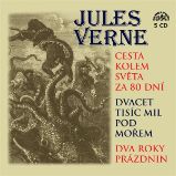 Cesta kolem světa za 80 dní, Dvacet tisíc mil pod mořem a Dva roky prázdnin - Jules Verne - Dobrodružné romány Cesta kolem světa za 80 dní, Dvacet tisíc mil pod mořem a Dva roky prázdnin