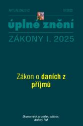 Aktualizace I/2 / 2025 - Daně z příjmů