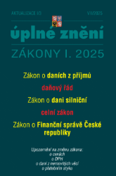 Aktualizace I/3 / 2025 - o daních z příjmů, daňový řád