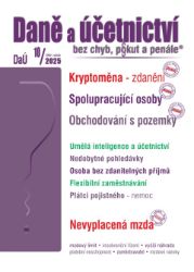 DaÚ č. 10 / 2025 - Kryptoměna – zdanění - Martin Děrgel,Václav Benda,Ivan Macháček - Ekonomie a finance DaÚ č. 10 / 2025 - Kryptoměna – zdanění