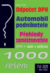 1000 řešení č. 7-8 / 2025 - Odpočet DPH – základní pravidla