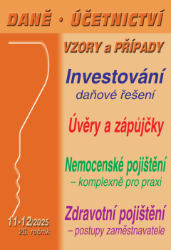 DÚVaP č. 11-12 / 2025 - Investování – daňové řešení - Vladimír Hruška,Antonín Daněk,Ivan Macháček - Ekonomie a finance DÚVaP č. 11-12 / 2025 - Investování – daňové řešení