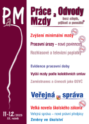 PaM č. 11-12 / 2025 - Minimální mzda od 1. ledna 2026 PaM č. 11-12 / 2025 - Minimální mzda od 1. ledna 2026