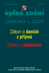 Aktualizace I/5 / 2025 - Zákon o daních z příjmů, Zákon o účetnictví