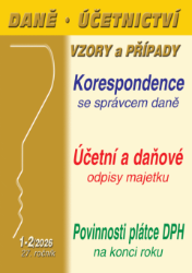 DÚVaP č. 1-2 / 2026 - Účetní a daňové odpisy majetku - Vladimír Hruška,Dalimila Mirčevská,Václav Benda - Ekonomie a finance DÚVaP č. 1-2 / 2026 - Účetní a daňové odpisy majetku