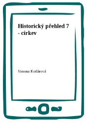 Historický přehled 7 - církev