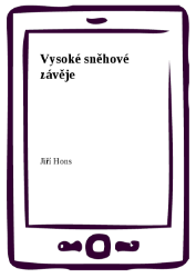 Vysoké sněhové závěje