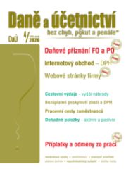 DaÚ č. 4 / 2026 - Daňové přiznání FO a PO za rok 2025 - Antonín Daněk,Václav Benda,Martin Děrgel,Ivan Macháček - Ekonomie a finance DaÚ č. 4 / 2026 - Daňové přiznání FO a PO za rok 2025