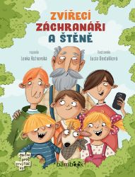 Zvířecí záchranáři a štěně Zvířecí záchranáři a štěně