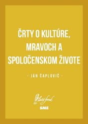 Črty o kultúre, mravoch a spoločenskom živote