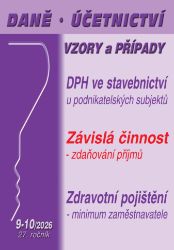 DÚVaP č. 9-10 / 2026 - DPH ve stavebnictví v roce 2026 DÚVaP č. 9-10 / 2026 - DPH ve stavebnictví v roce 2026