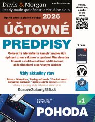 Účtovné predpisy 2026 - Ekonomie a finance Účtovné predpisy 2026