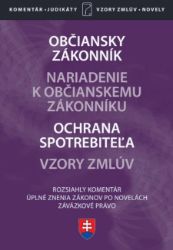 Občiansky zákonník s komentárom - Právo a zákony Občiansky zákonník s komentárom