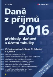 Daně z příjmů 2016 Daně z příjmů 2016