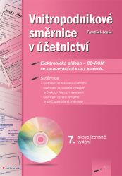 Vnitropodnikové směrnice v účetnictví s CD-ROMem - Ekonomie a finance Vnitropodnikové směrnice v účetnictví s CD-ROMem