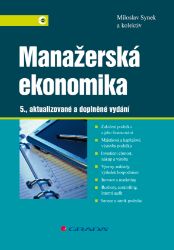 Manažerská ekonomika - Marketing a management Manažerská ekonomika