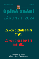 Aktualizace I/1 / 2024 - Zákon o platebním styku
