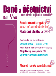 DaÚ č. 8 / 2024 - Studentské brigády – sezonní zaměstnávání - Antonín Daněk,Václav Benda,Ivan Macháček - Ekonomie a finance DaÚ č. 8 / 2024 - Studentské brigády – sezonní zaměstnávání