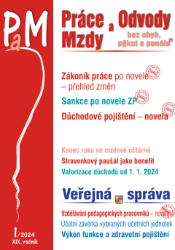 PaM č. 1 / 2024 - Práce na dálku a dohody – nová pravidla