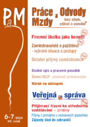 PaM č. 6-7 / 2024 - Firemní školky jako benefit v r. 202