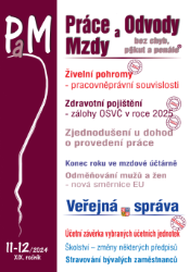 PaM č. 11-12 / 2024 - Živelní pohromy – pracovněprávní souvislosti