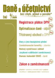 DaÚ č. 4 / 2025 - Registrace plátce DPH - Martin Děrgel,Václav Benda,Ivan Macháček - Ekonomie a finance DaÚ č. 4 / 2025 - Registrace plátce DPH