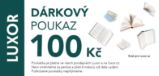 Elektronický dárkový poukaz 100 Kč