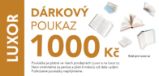 Elektronický dárkový poukaz 1000 Kč