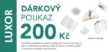 Elektronický dárkový poukaz 200 Kč - Knihomolský - Elektronické dárkové poukazy Elektronický dárkový poukaz 200 Kč