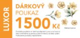 Elektronický dárkový poukaz 1500 Kč - Květinový - Elektronické dárkové poukazy Elektronický dárkový poukaz 1500 Kč - Květinový