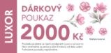 Elektronický dárkový poukaz 2000 Kč - Květinový