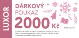 Elektronický dárkový poukaz 2000 Kč - Vánoční - Elektronické dárkové poukazy Elektronický dárkový poukaz 2000 Kč - Vánoční