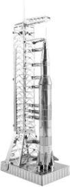 Metal Earth 3D kovový model Apollo Saturn V s rampou - Kovové stavebnice Metal Earth 3D kovový model Apollo Saturn V s rampou