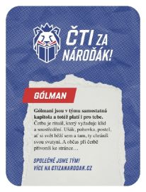 Kartička s pozicí v nároďáku (sada po 8