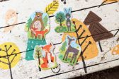 Dřevěné puzzle Zvířata