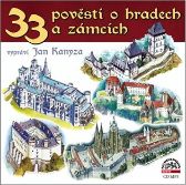 CD 33 pověstí o hradech