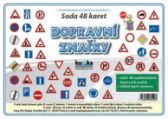 Sada 48 malých karet (A7) - dopravní značky - Přehledy, převody jednotek, taháky do školy Sada 48 malých karet (A7) - dopravní značky