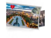 Pohled s dárkem: Praha - Vítkov s magnetkou