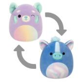 Squishmallows 2v1 panda Lexis a mořský koník Romano