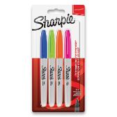 Permanentní popisovač Sharpie Fine sada 4 ks, doplňkové barvy