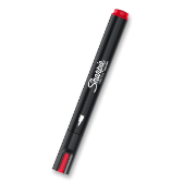 Akrylový popisovač Sharpie Acrylic Marker Bullet - červený