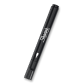 Akrylový popisovač Sharpie Acrylic Marker Bullet - černý