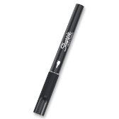 Akrylový popisovač Sharpie Acrylic Marker Brush - černý