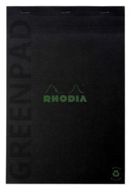Greenbook poznámkový blok N°18 A4, linkovaný, 70 listů, 90g FSC, černý